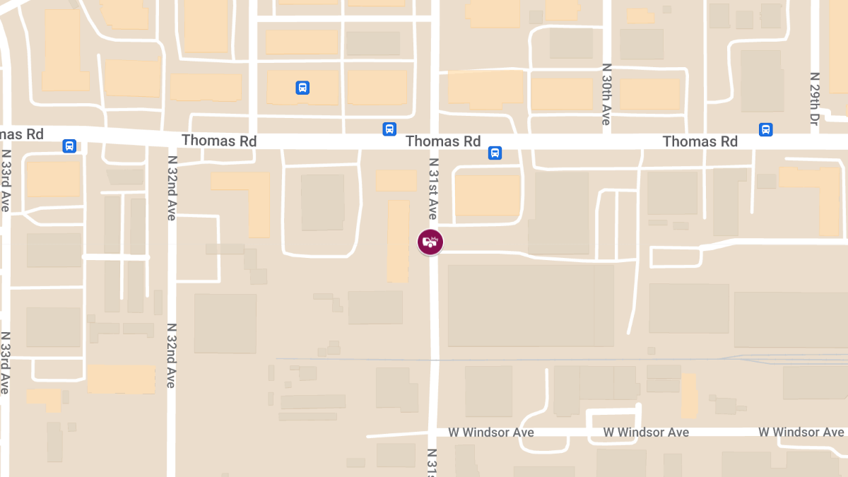 Injury Accident at 31st Ave South of Thomas Rd
