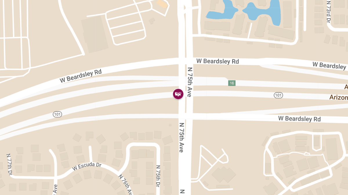 Injury Accident at 75th Ave and Loop 101