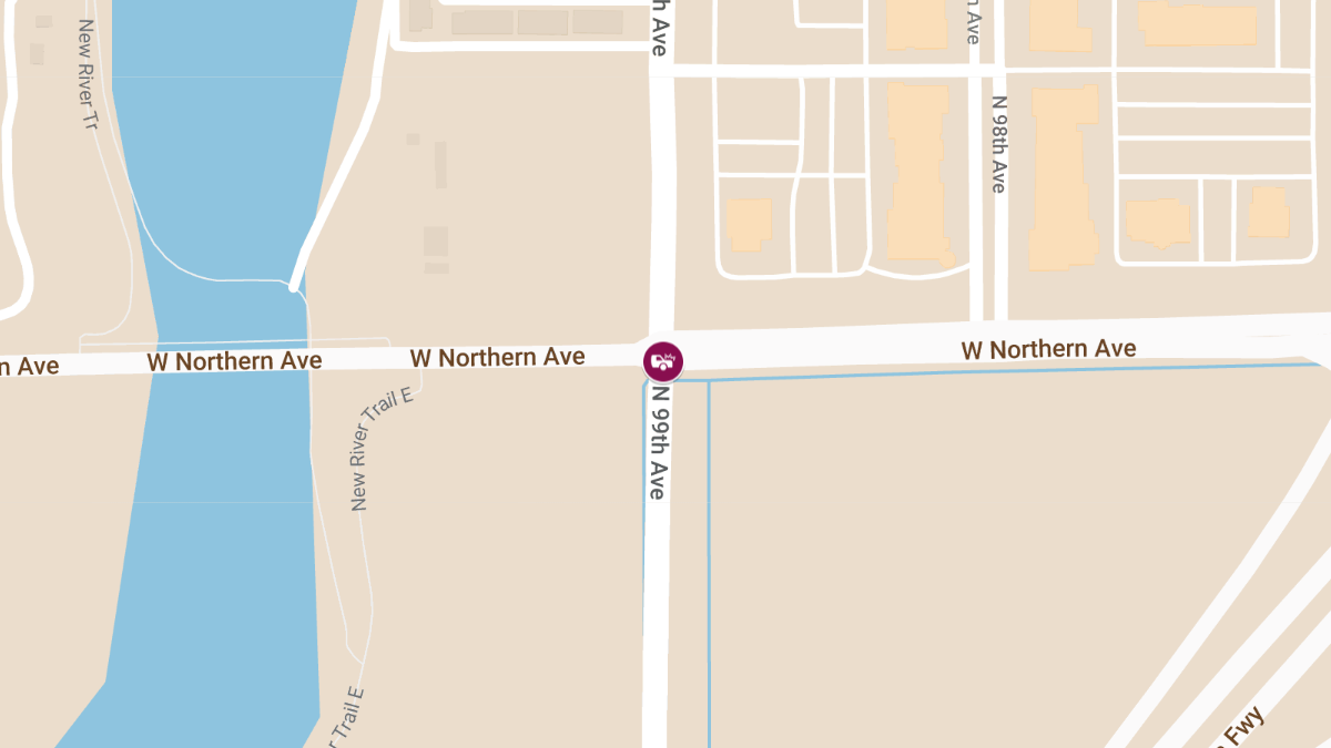 Injury Accident at 99th Ave and Northern Ave
