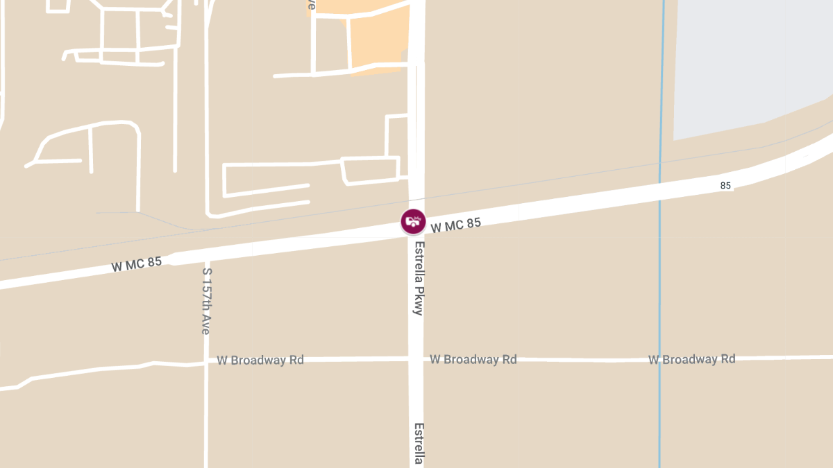 Injury Accident at Estrella Pkwy and County Rte 85