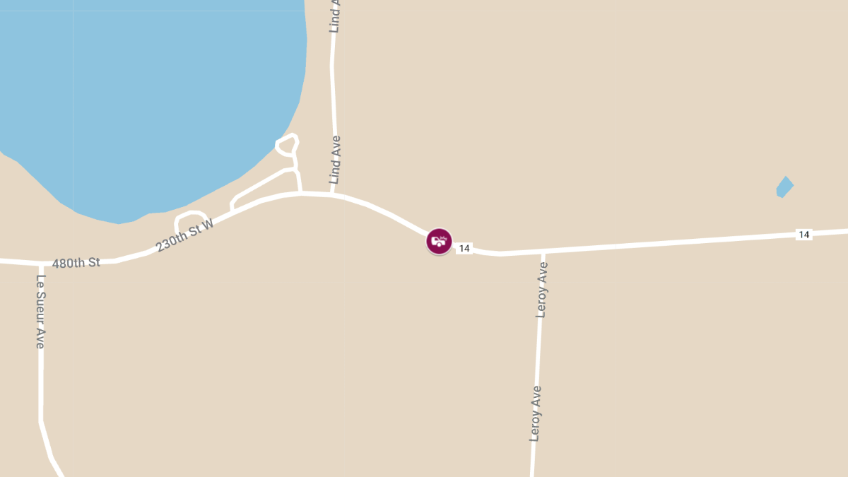 Injury Accident at Highway 14 and County Road 10 Southeast