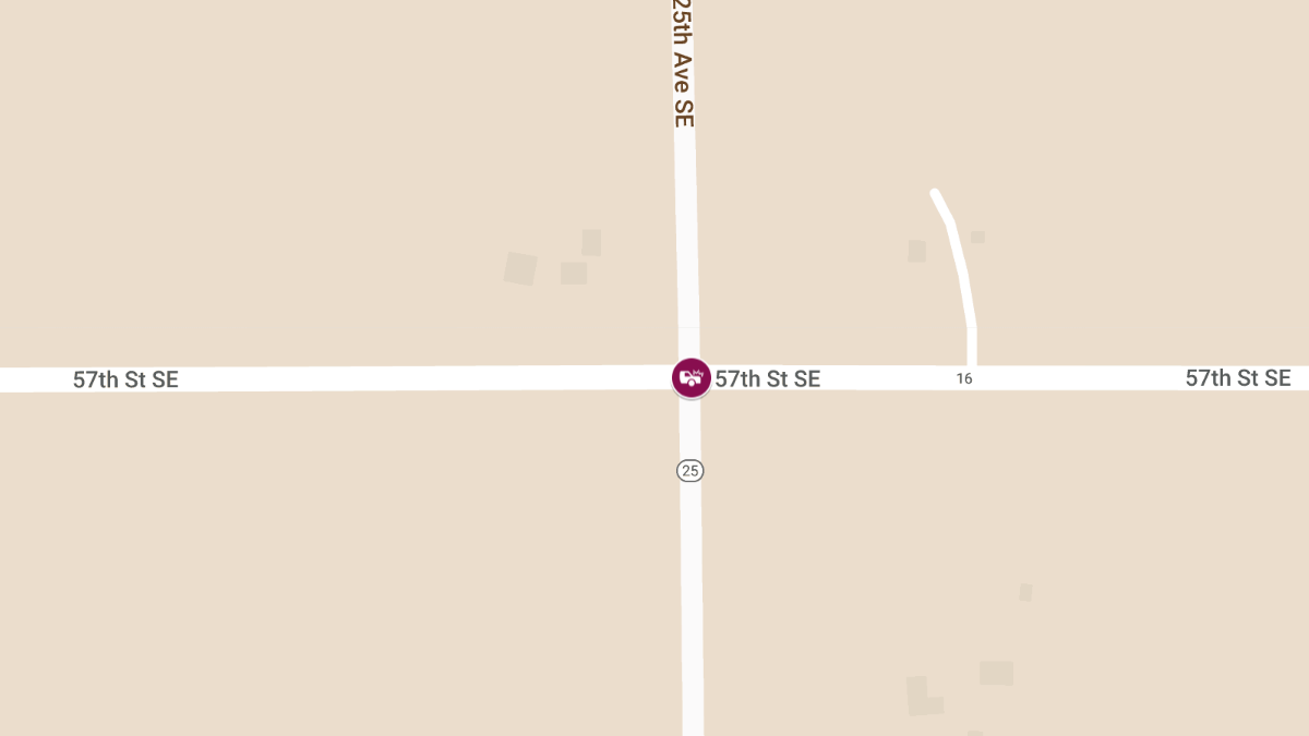 Injury Accident at Highway 25 and County Road 16