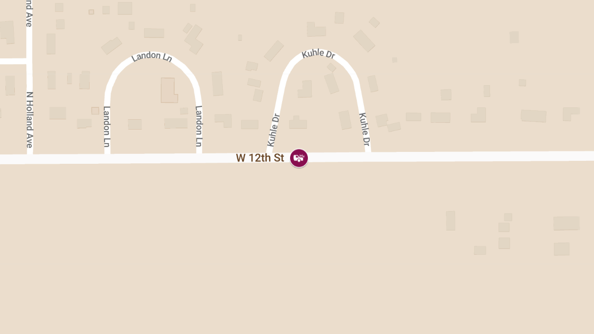 Injury Accident at Highway 42 (West 12th St) and Kuhle Dr