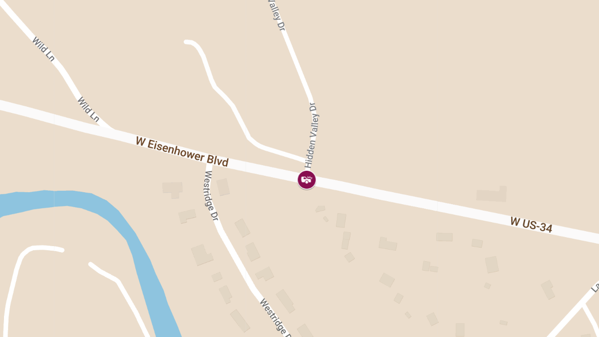 Injury Accident at Hwy 34 and Hidden Valley Dr