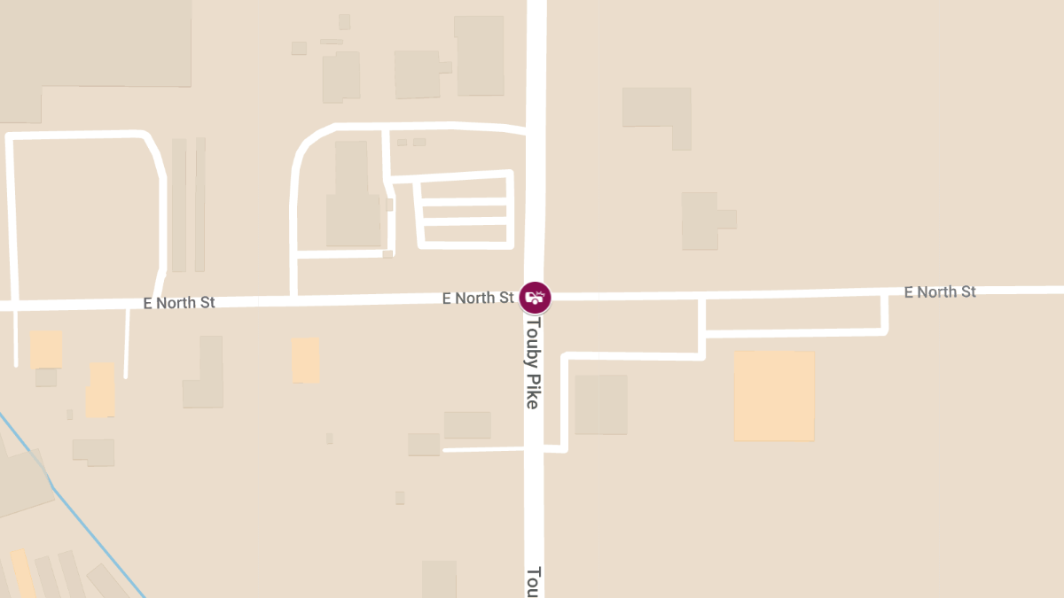Injury Accident at North St & Touby Pike