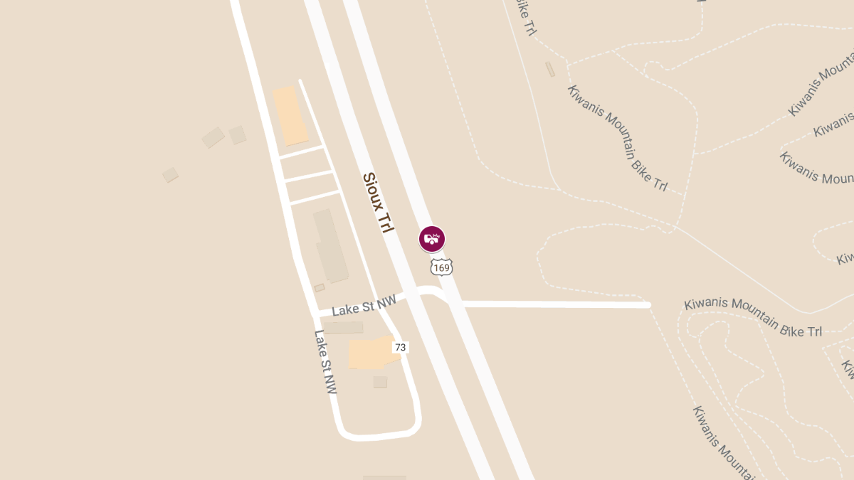 Injury Accident at SB Hwy 169 near MP51