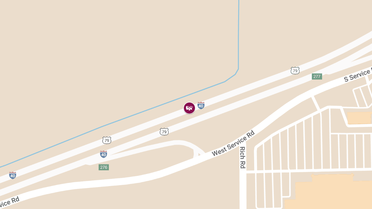 Injury Accident on EB I-40 Near Mile Marker 232.2