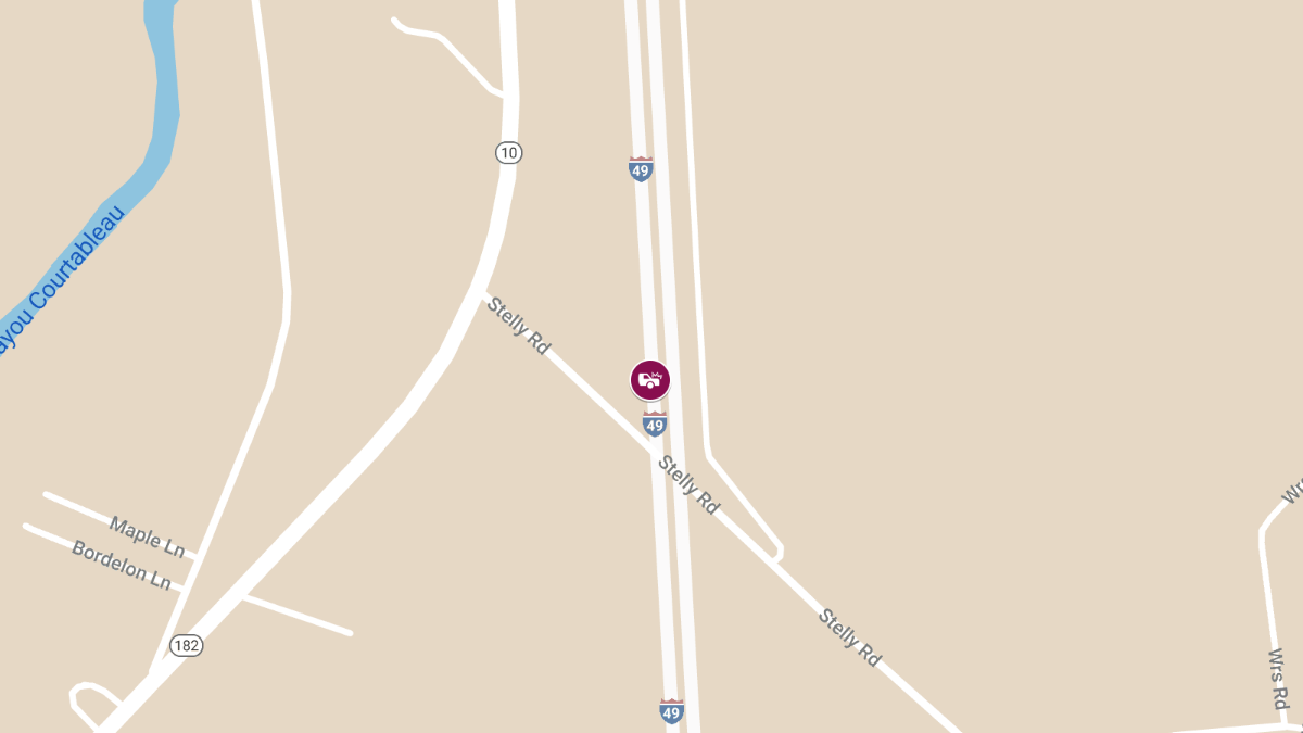 Injury Accident on SB I-49 near Exit 73