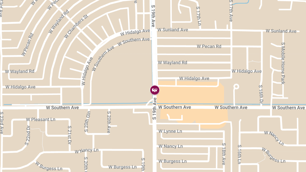 Injury Accident on Southern Ave at 19th Ave