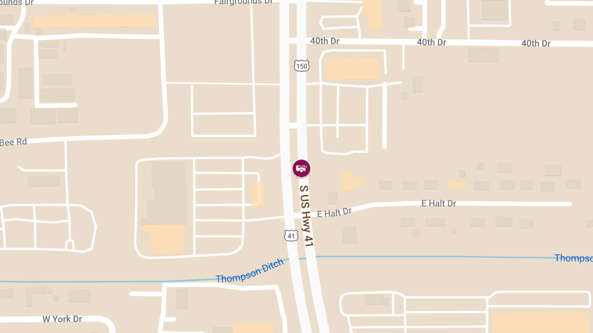 Injury Crash at 3912 S US 41