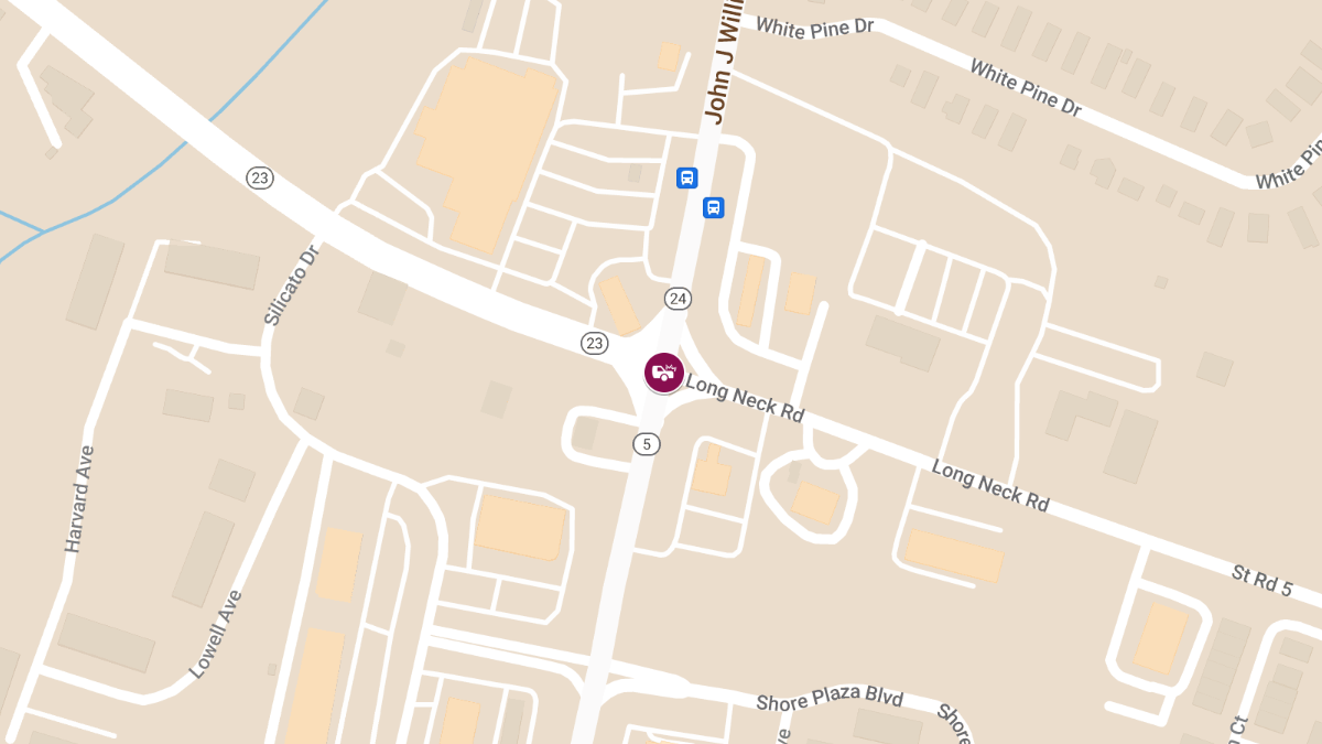 Injury Crash at John J Williams Hwy and Indian Mission Rd