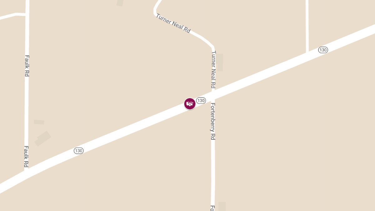 Injury and Fatality in Two-Vehicle Crash on Hwy 130 near Turner Neal Rd