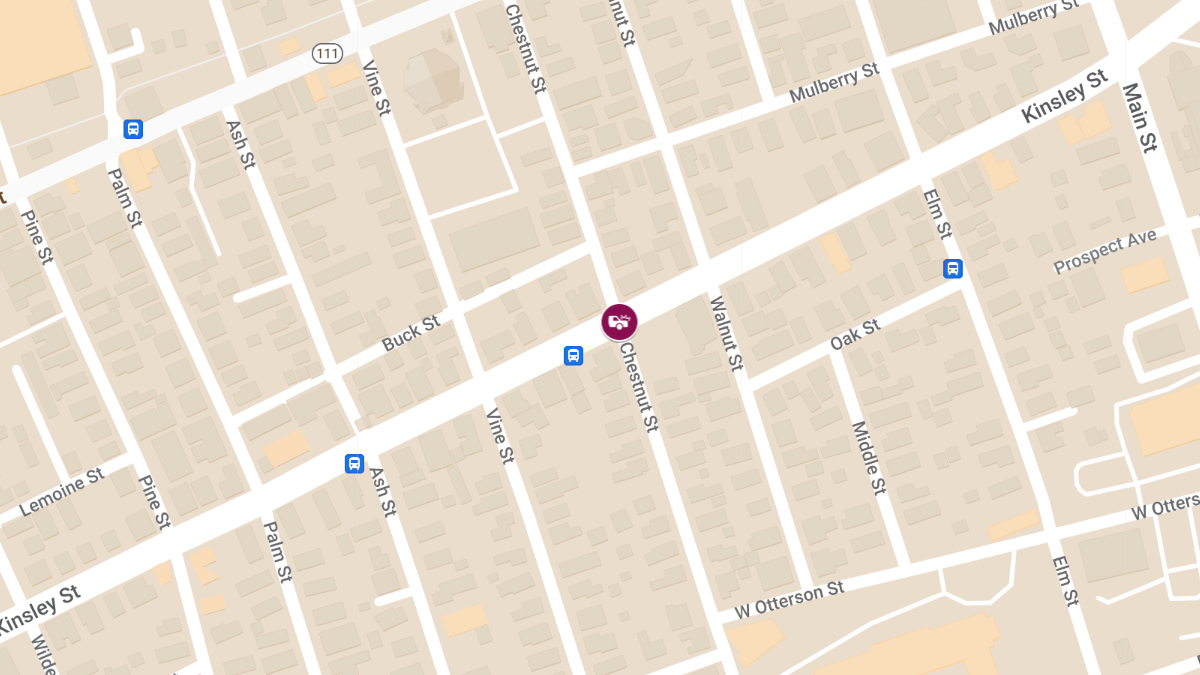 Injury in Multi-Vehicle Collision at Kinsley St and Chestnut St