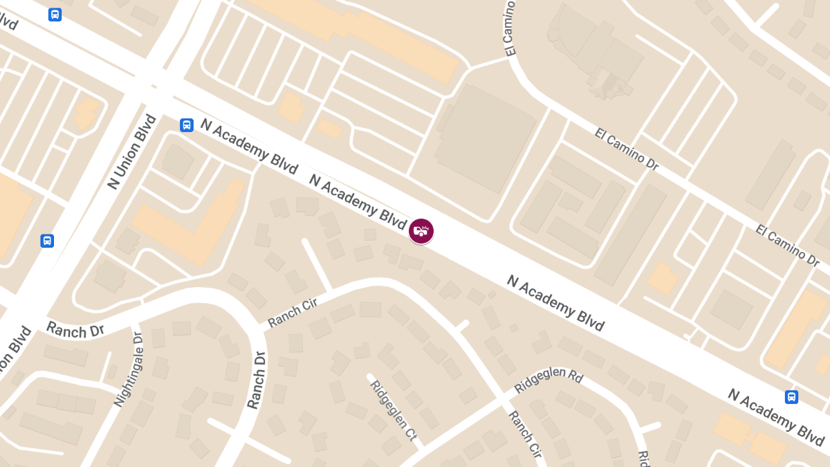 Juvenile Injured in Car Accident on N Academy Blvd