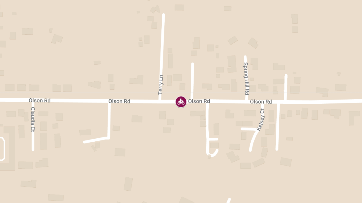 Leg Injury Reported in Vehicle-Motorcycle Accident on Olson Rd