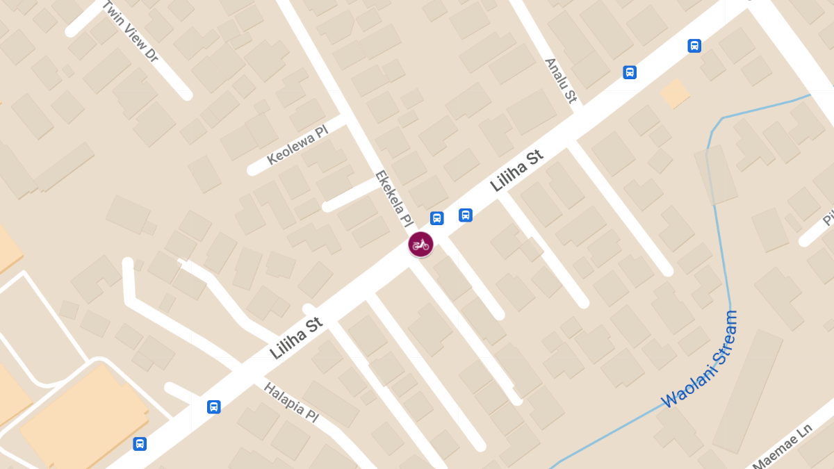 Moped Accident at Ekekela Pl & Liliha St