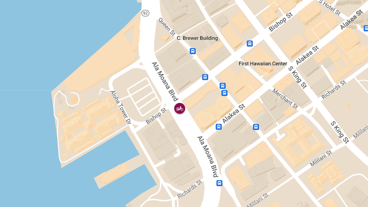 Moped Rider Injured in Accident at Bishop St and Ala Moana Blvd
