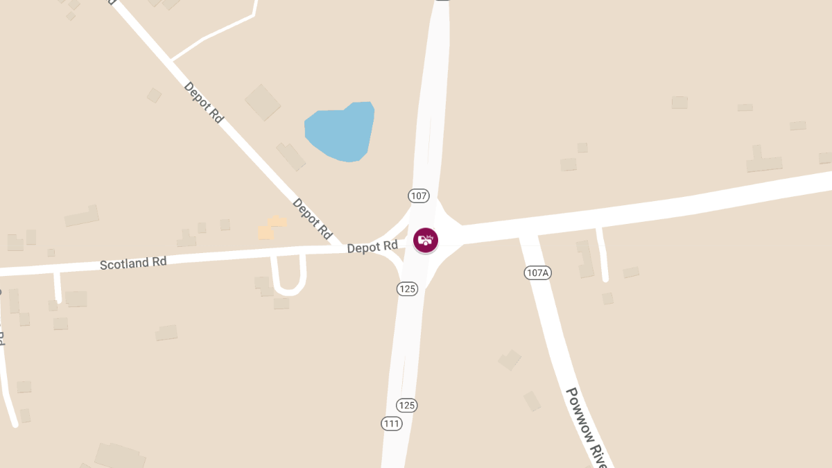 Motor Vehicle Accident with Entrapment at NH-125 and NH-107