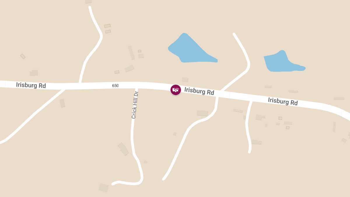 Motor Vehicle Accident with Injuries on Irsburg Rd