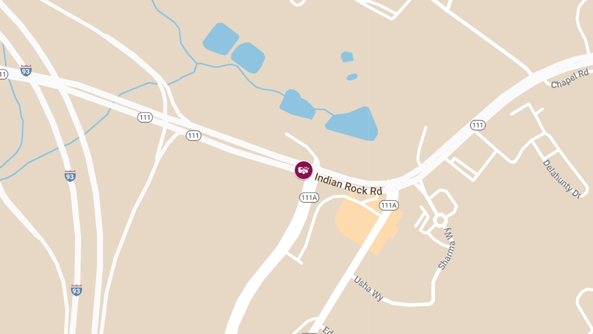Motor Vehicle Accident with Injury at 25 Indian Rock Rd, Rte 111
