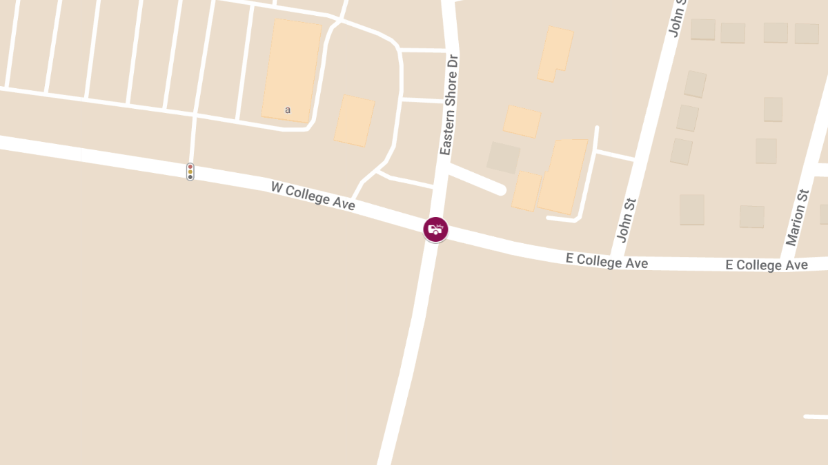 Motor Vehicle Crash at Eastern Shore Dr & W College Ave