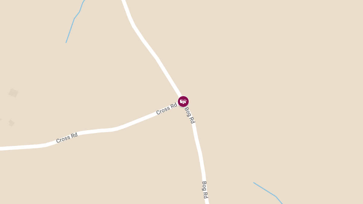 Motor Vehicle Crash with Entrapment and Injuries at Bog Rd & Cross Rd