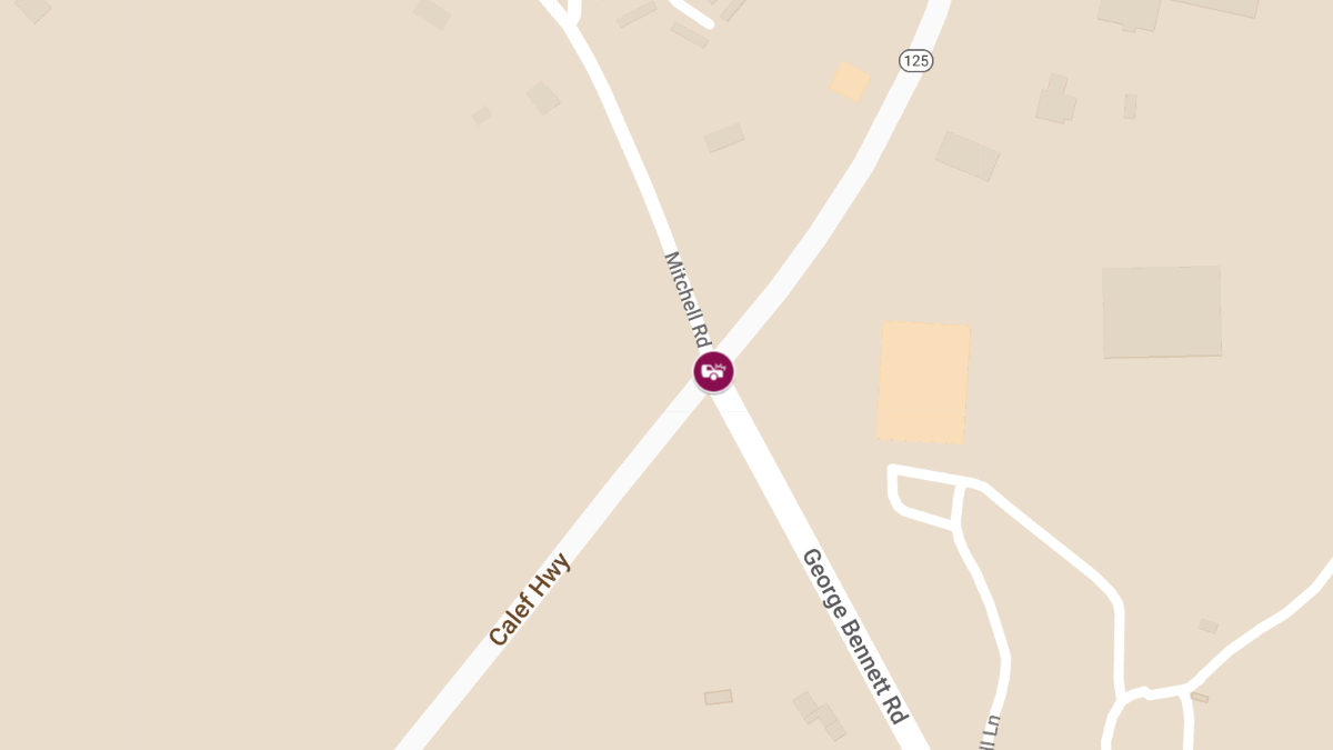 Motor Vehicle Crash with Entrapment at Route 125 and Mitchell Rd