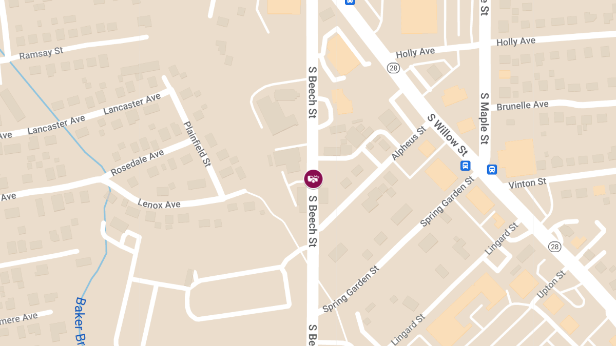 Motor Vehicle Crash with Injuries at 195 S Beech St