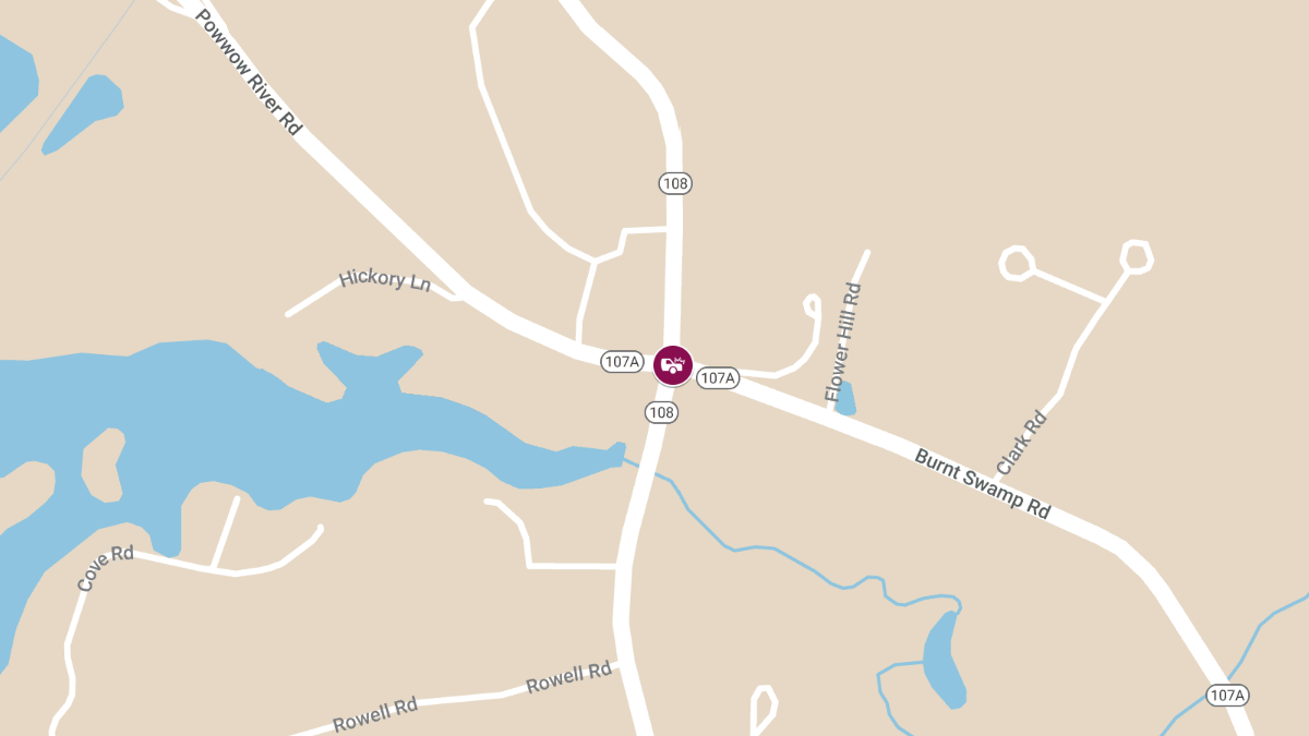 Motor Vehicle Crash with Injury at Haverhill Rd and Burnt Swamp Rd