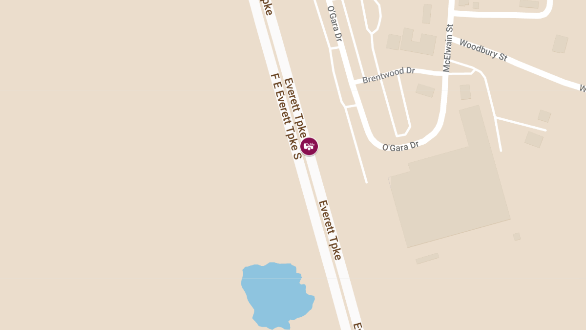 Motor Vehicle Crash with Injury on FE Everett Turnpike