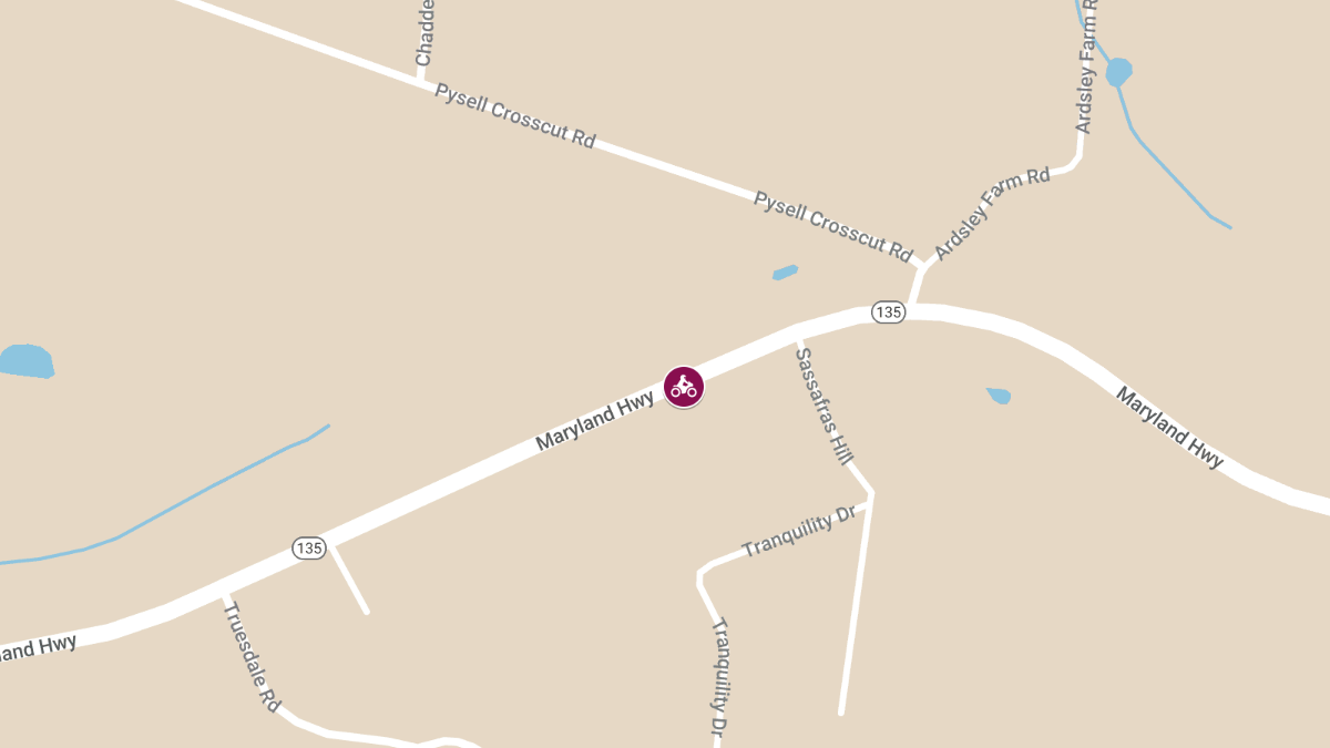 Motorcycle Accident at 6000 Block of Maryland Highway