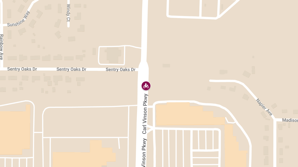 Motorcycle Accident on Carl Vinson Parkway