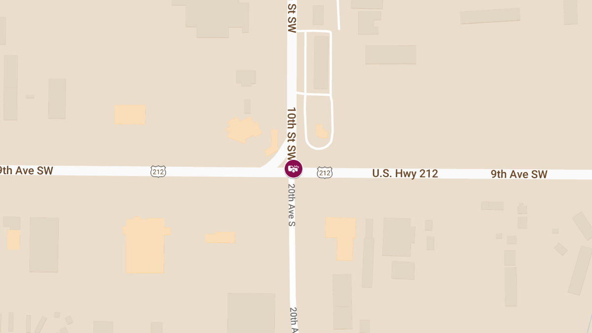 Motorcycle Accident with Injury at Fifth St and 20th Ave SE