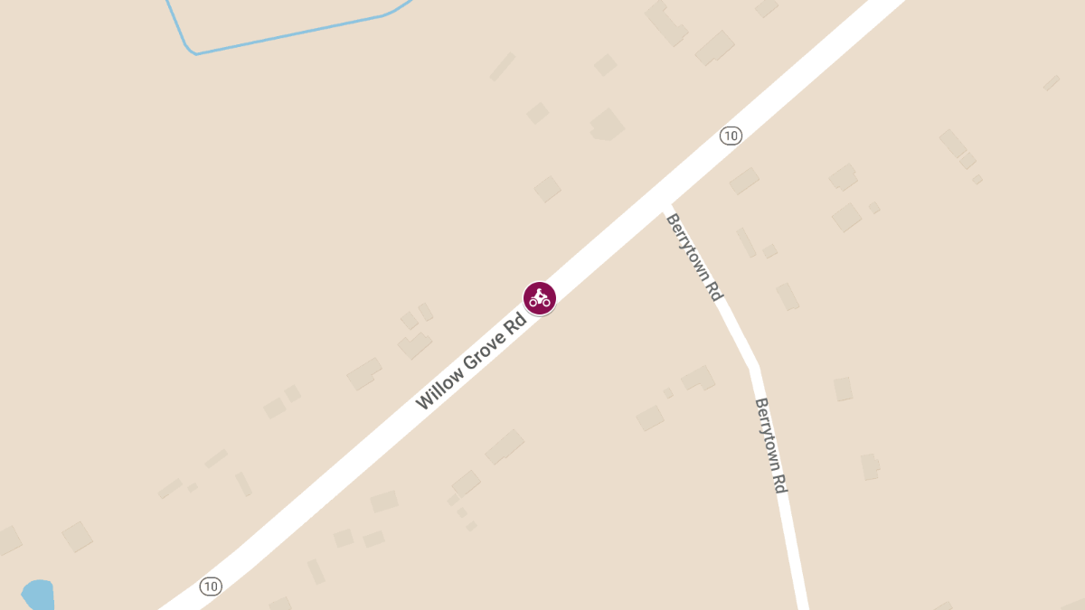 Motorcycle Crash at 4452 Berrytown Rd