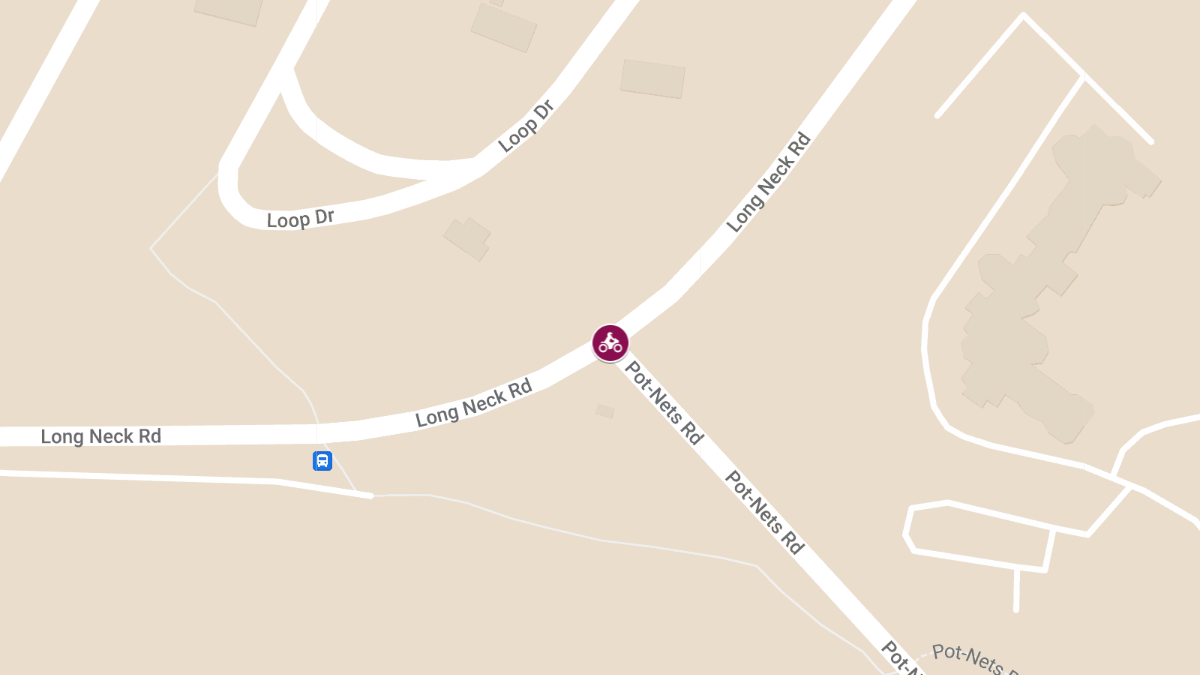 Motorcycle Crash with Critical Injuries at Long Neck Rd and Pot Nets Rd