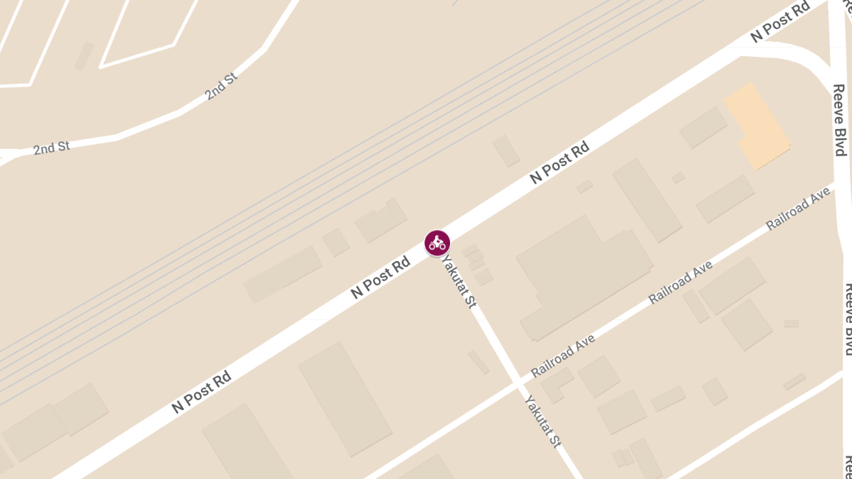 Motorcycle Crash with Fatality at North Post Rd and Yakutat St
