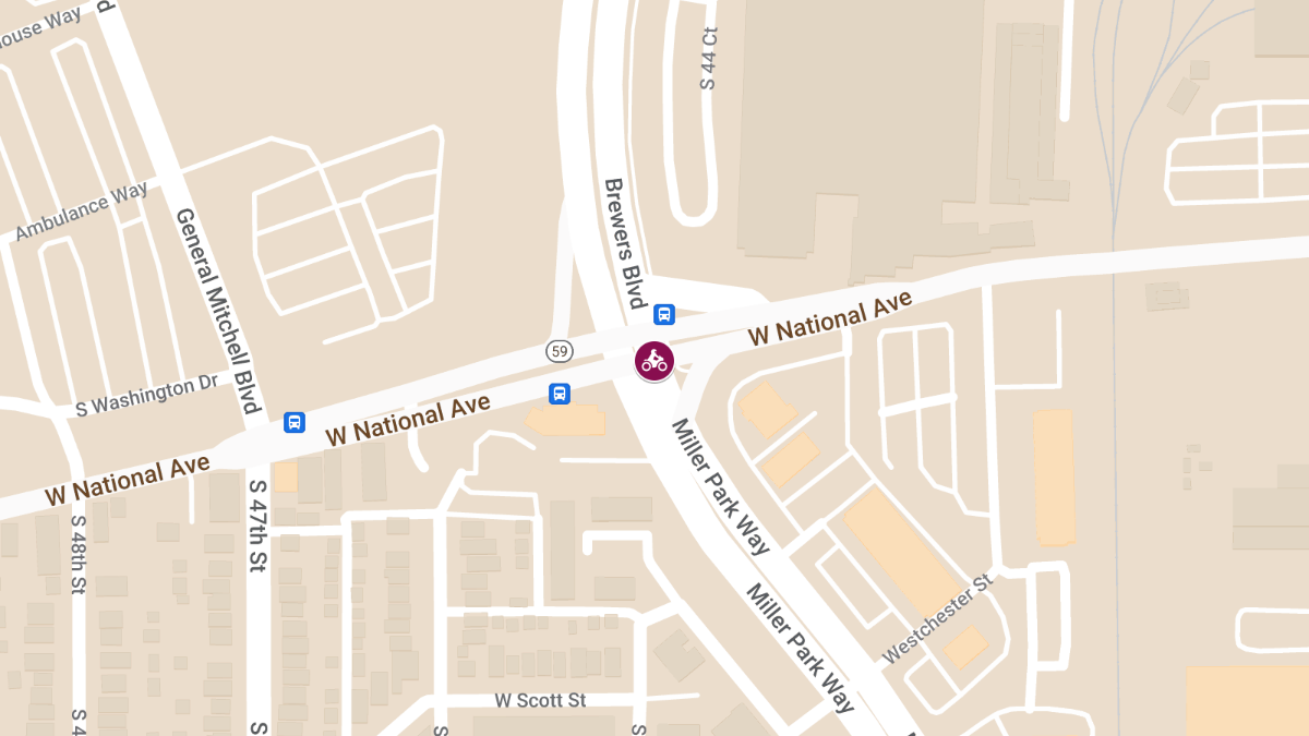 Motorcyclist Dies in Crash at National Ave & Miller Pkwy