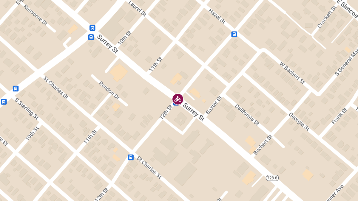Motorcyclist Dies in Crash at Surrey St & Twelfth St