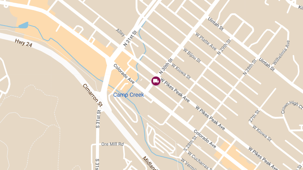 Motorcyclist Injured in Crash with Pickup on Hwy 24 and 30th St