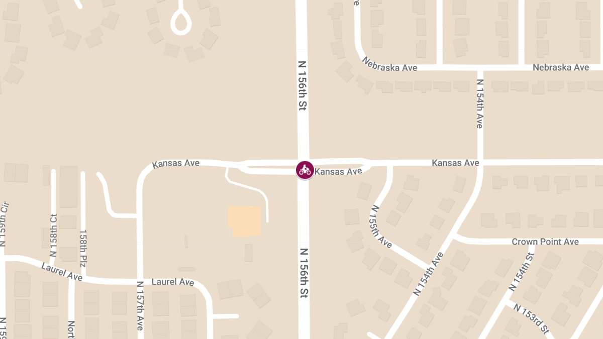Motorcyclist Injured in Rear-End Crash at 156th & Kansas Ave