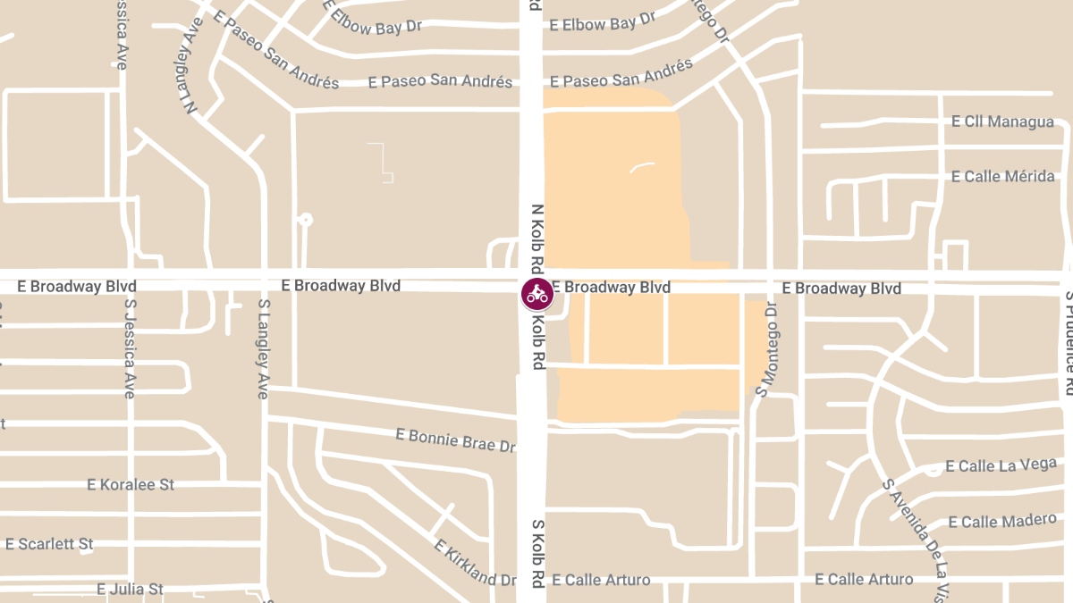 Motorcyclist Killed in Crash at Kolb Rd and Broadway Blvd