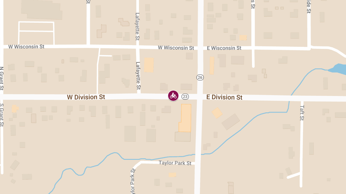 Motorcyclist Seriously Injured in Car and Motorcycle Crash on State 23
