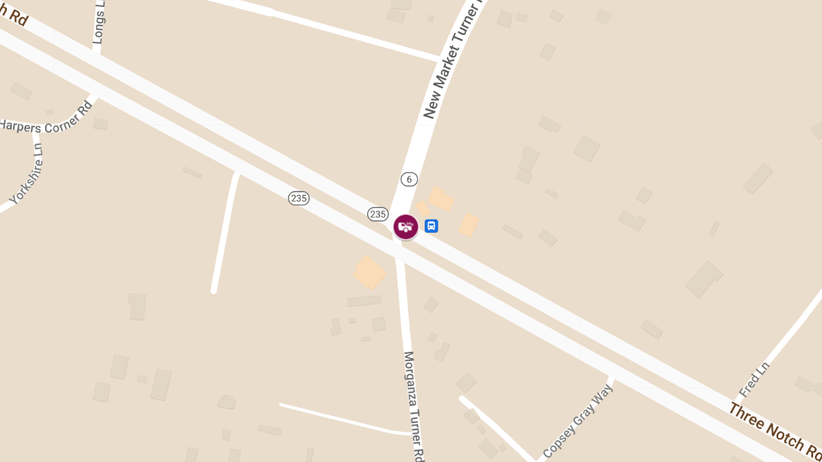 Multi-Vehicle Crash at Korner Karry Out
