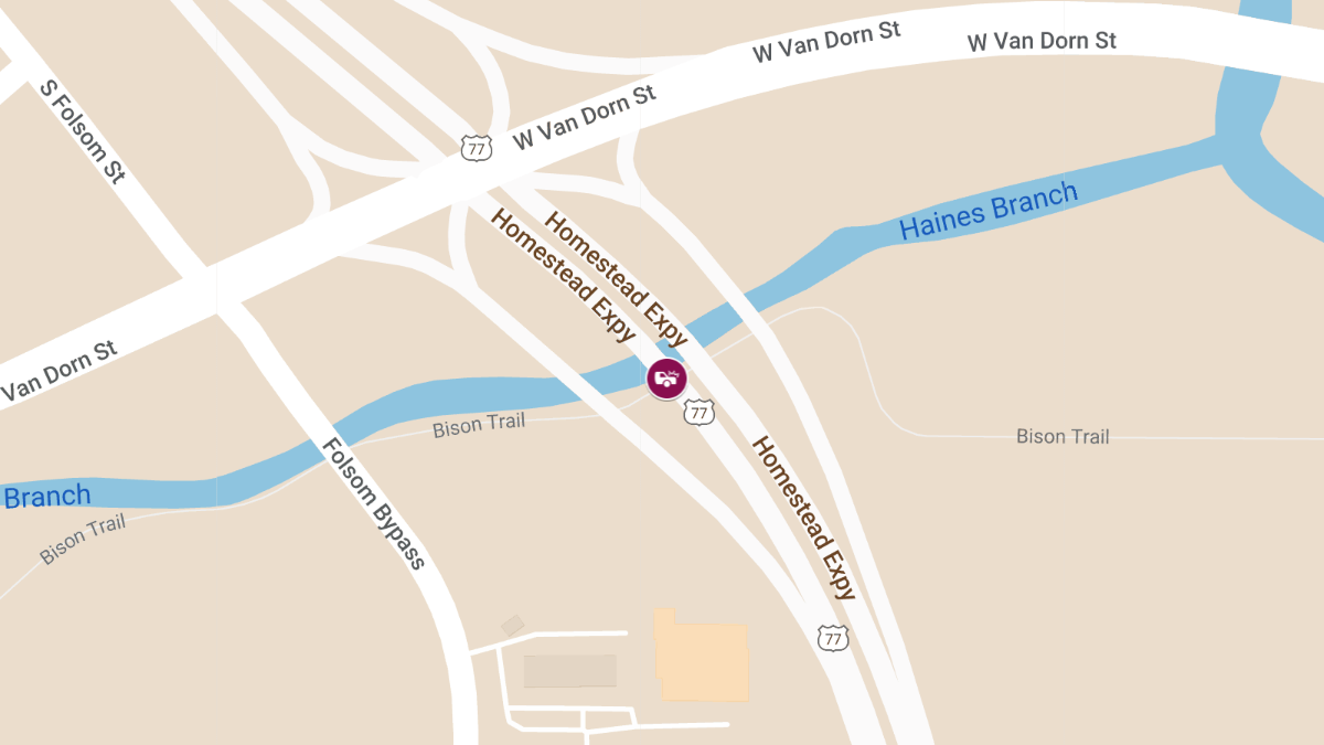 One Hospitalized in Car vs. Semi Collision on HWY 77