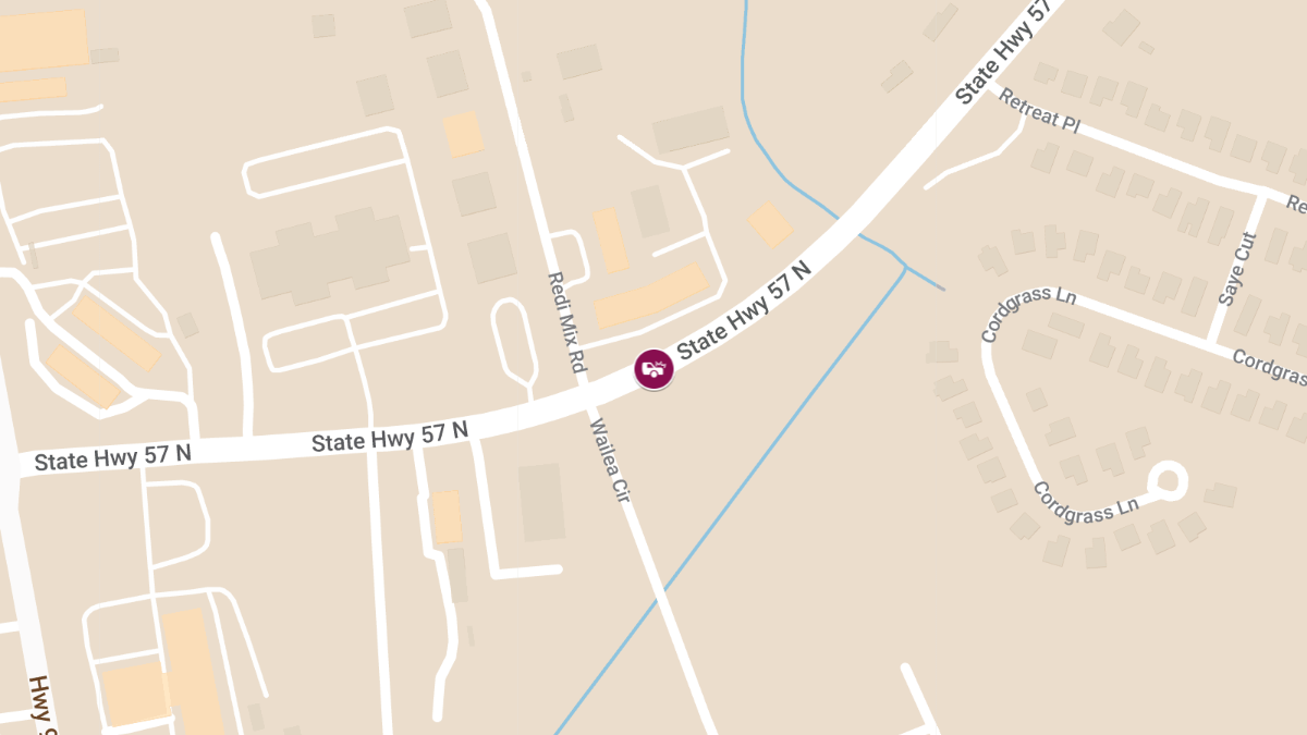 One Injured in Forklift Crash on N Hwy 57 Near Wailea Cir