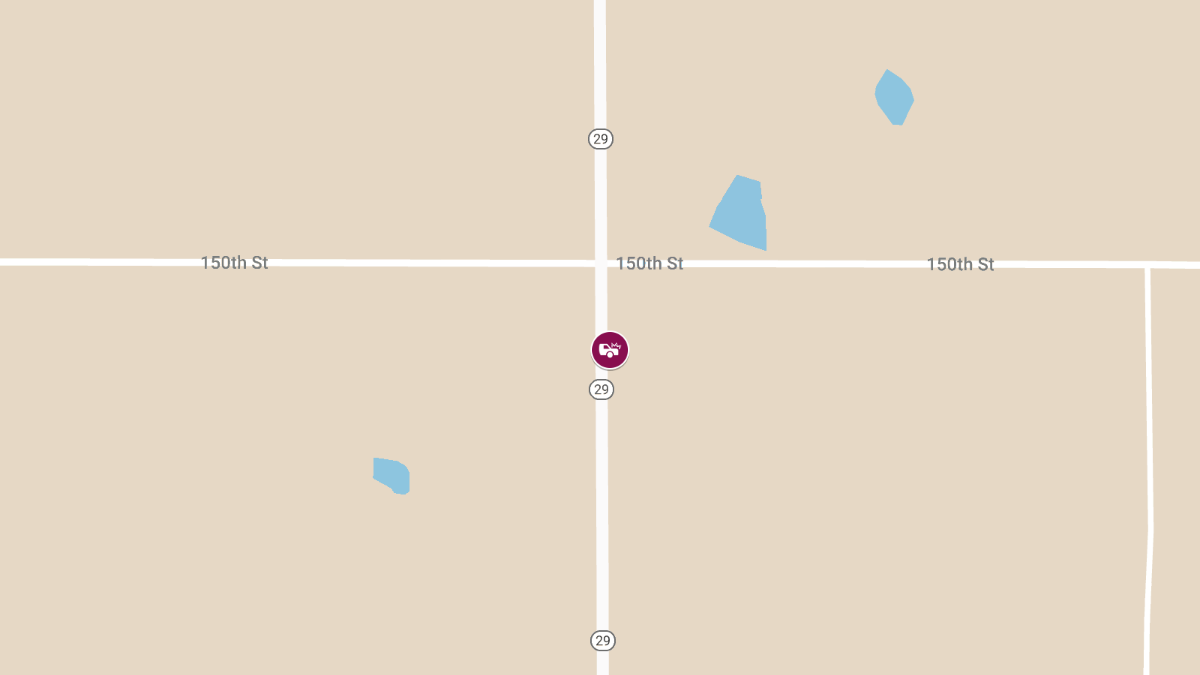 One Injured in Two-Vehicle Collision on Hwy 29