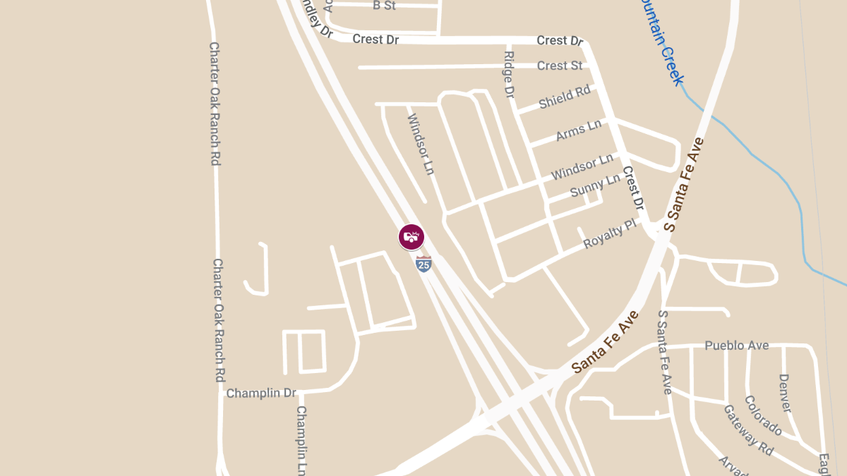 One Killed, Another Injured in Multi-Vehicle Crash on I-25 S