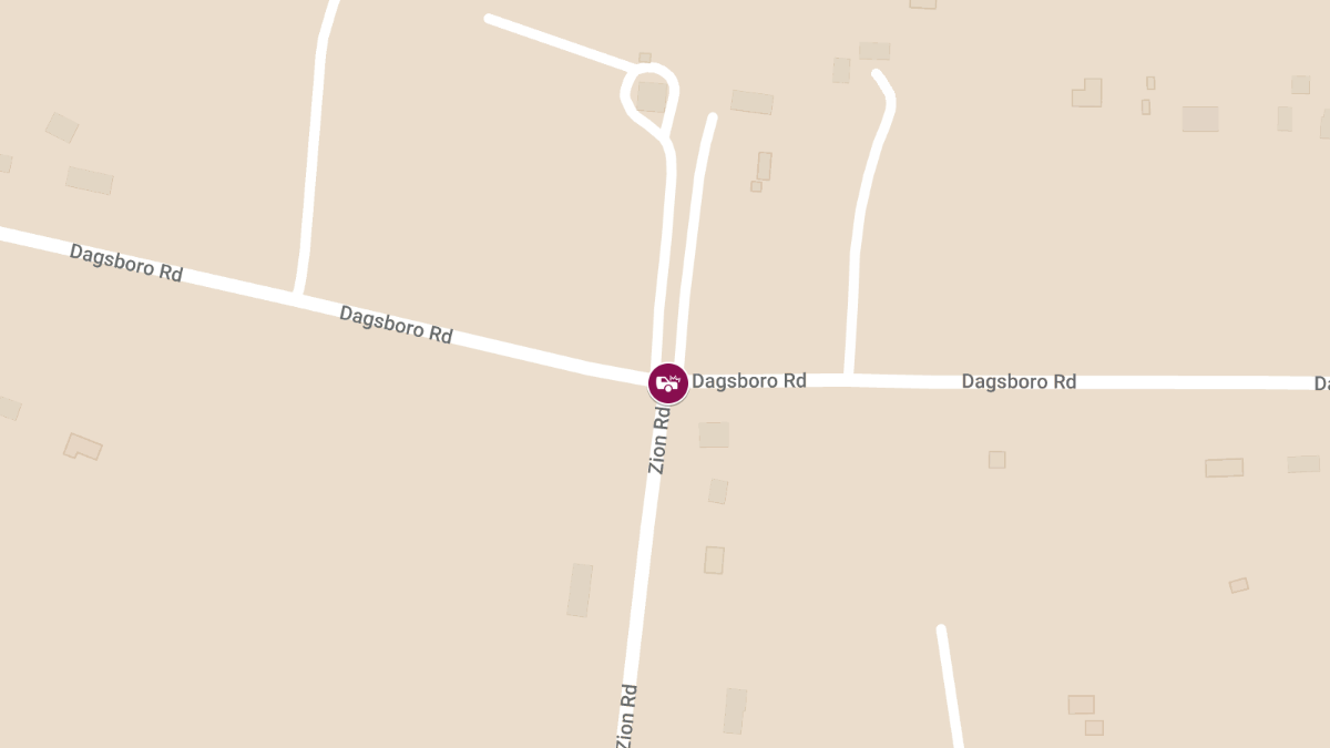One Transported After Crash at Dagsboro Rd and Zion Rd