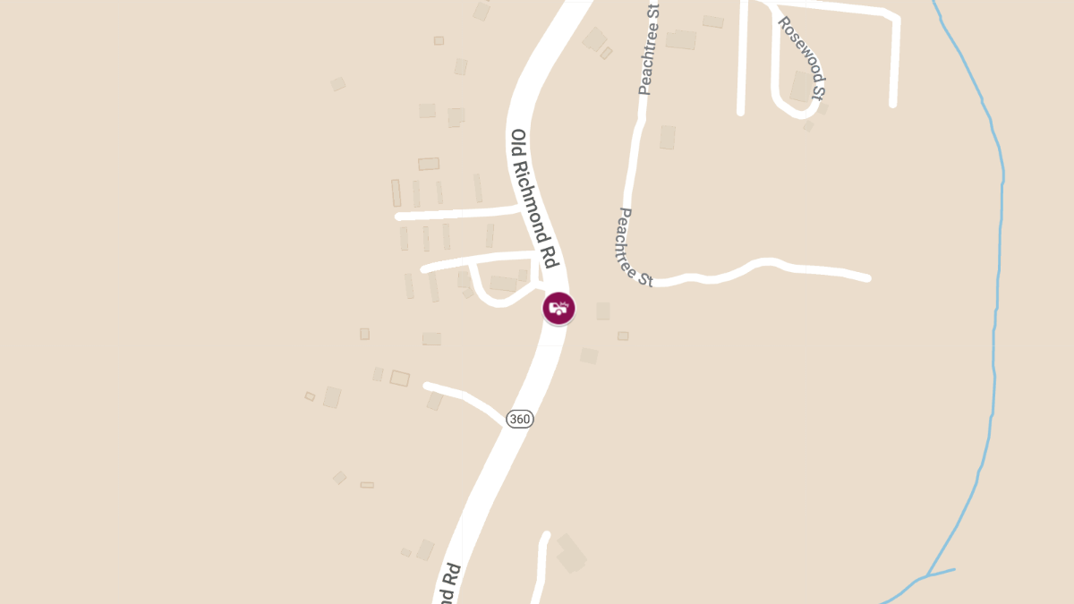 Patient Injured in Single-Vehicle Crash at Old Richmond Rd