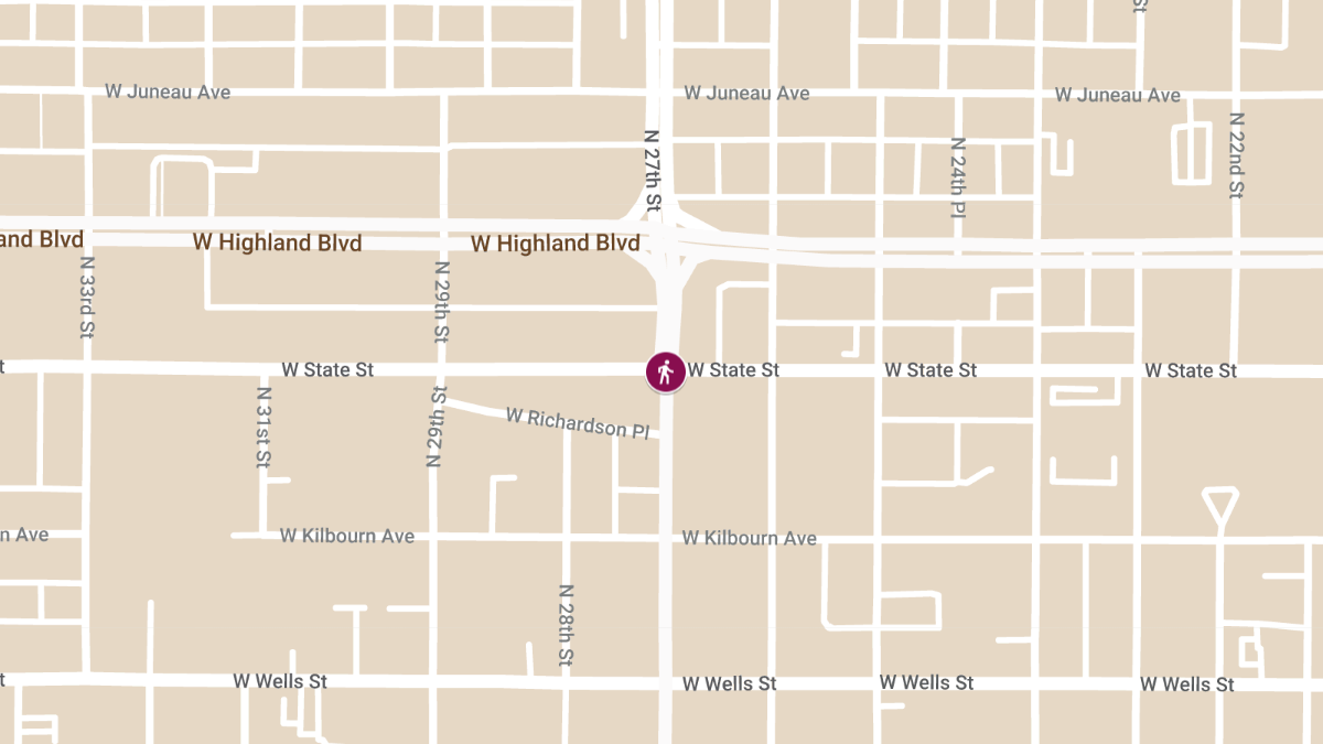 Pedestrian Accident with Injury at 27th St and State St